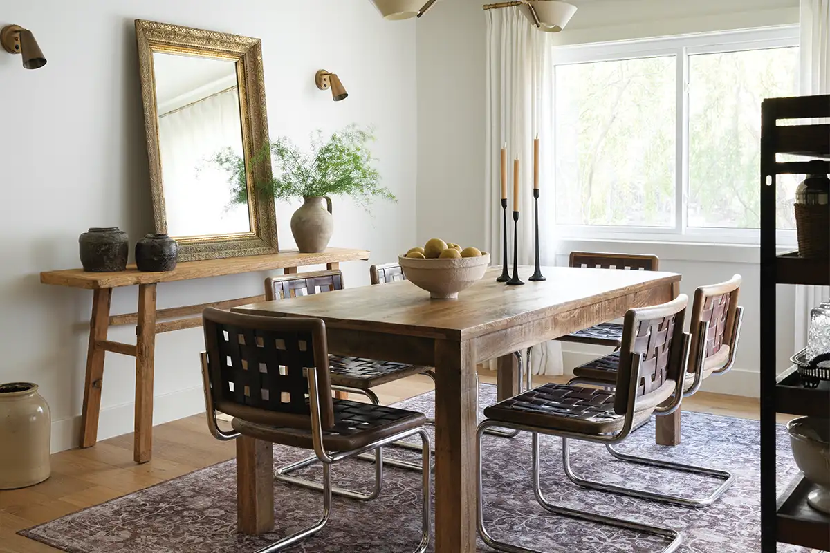 Dining room table