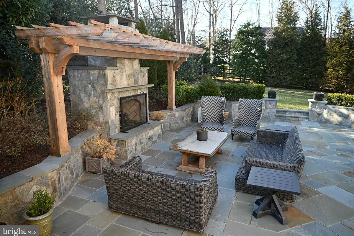Back patio