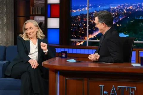 Abigail Spanberger on The Late Show with Stephen Colbert