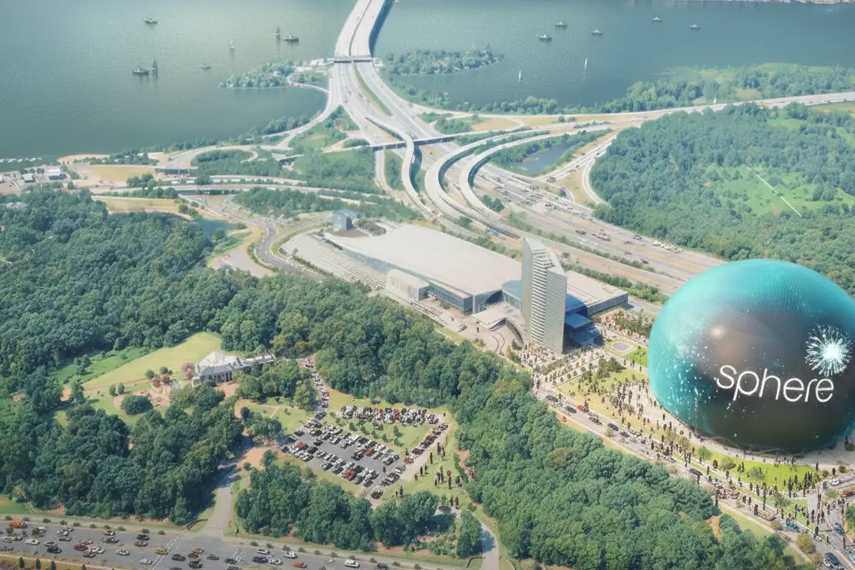 a rendering of the Shere at National Harbor