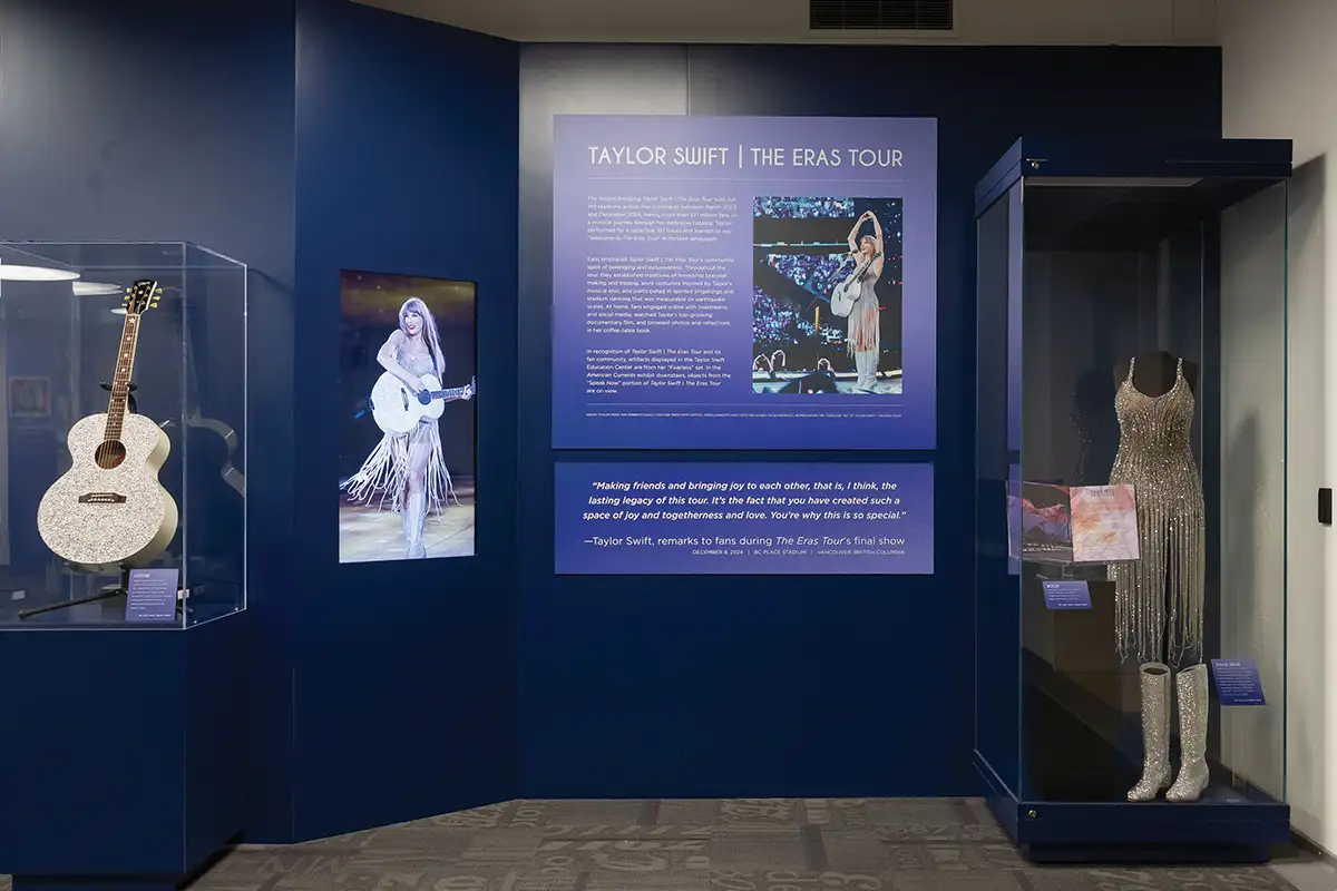 Taylor Swift Exhibit at Country Music Hall of Fame