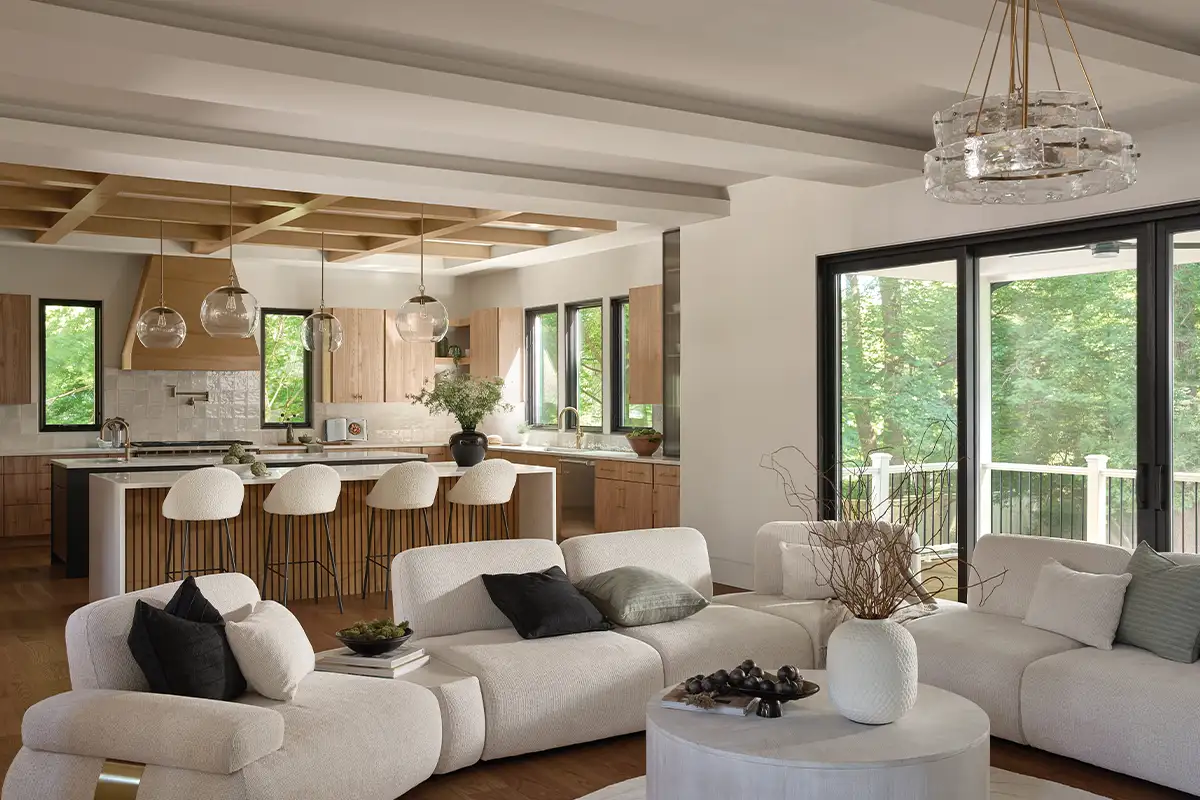 Vienna living room with light, natural tones