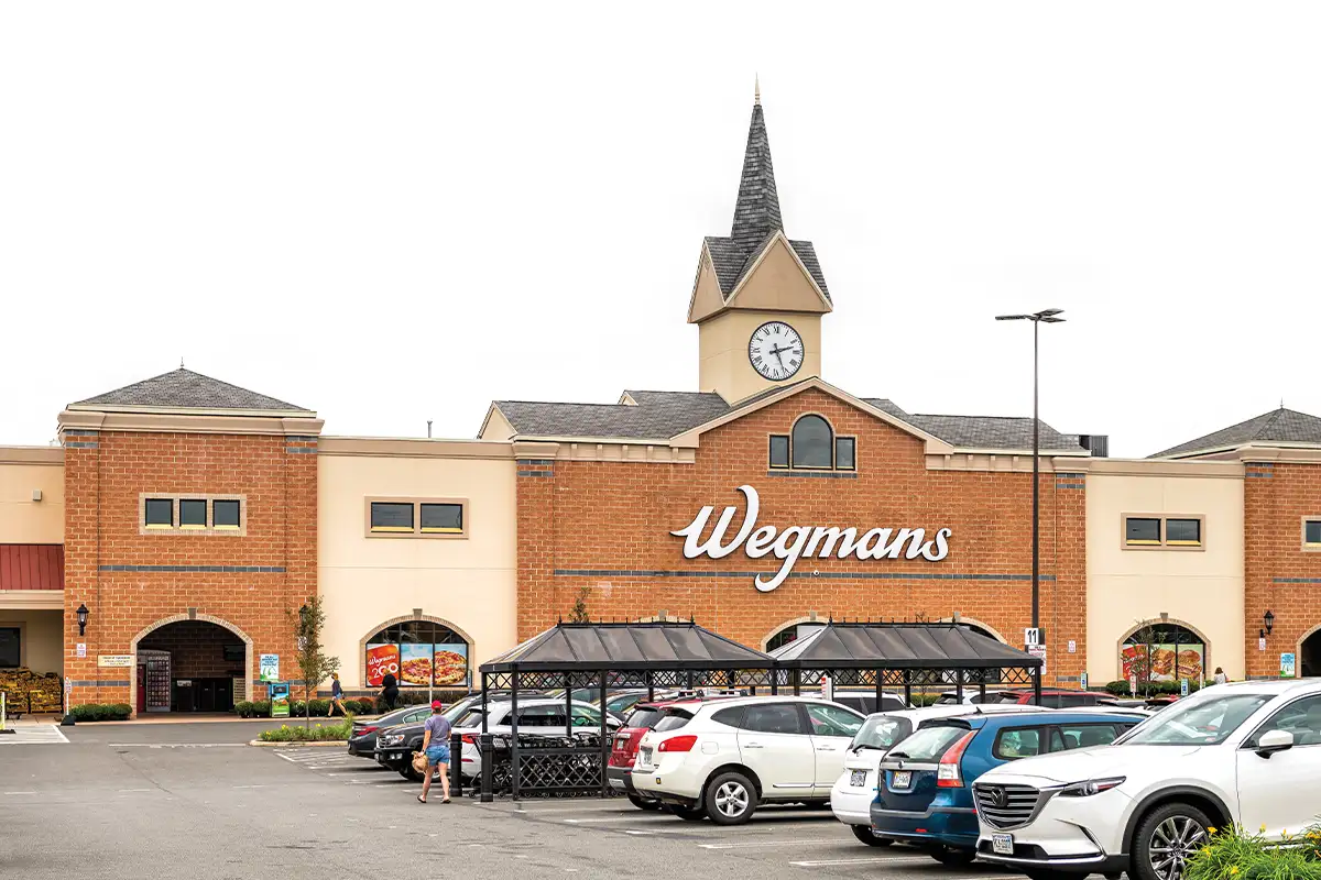 Exterior of Wegmans grocery store