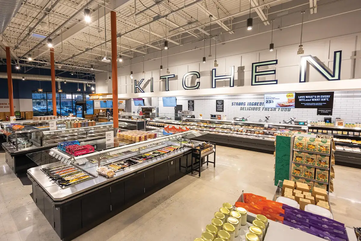 Whole foods interior