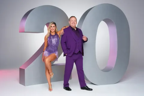 Emma Slater and Andy Richter