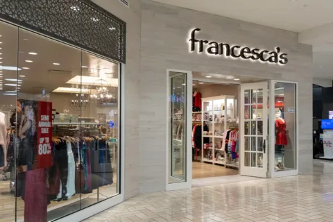 francesca's location at tysons corner center