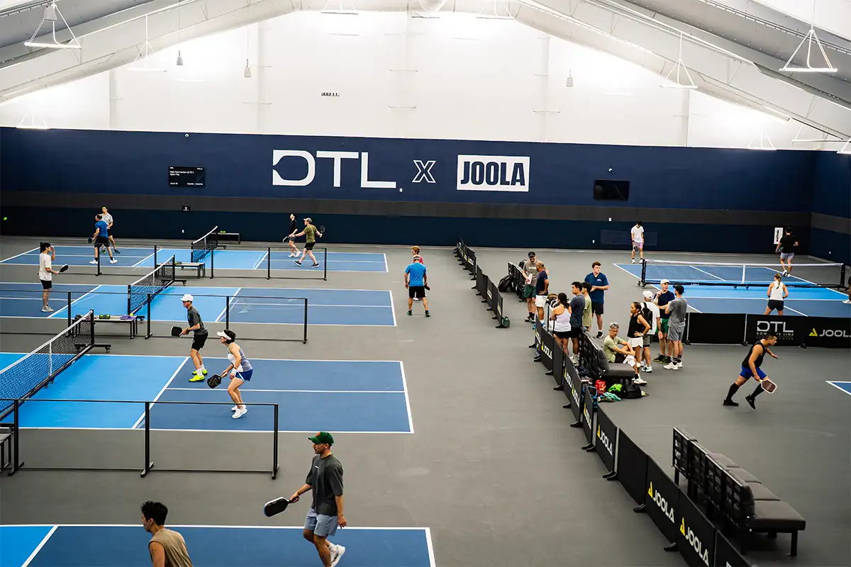 indoor pickleball courts