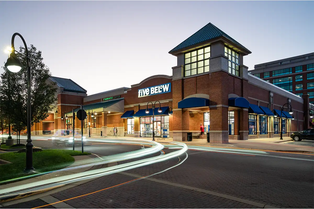 Outside of Kingstowne Towne Center