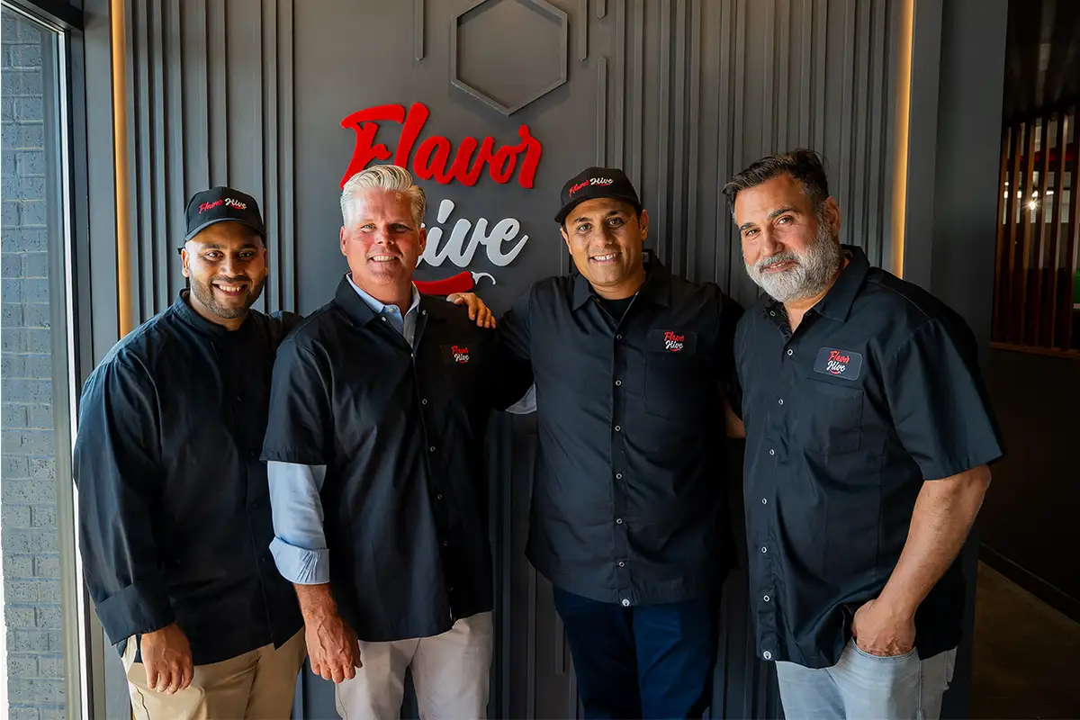 Flavor Hive partners, left to right: Shihan Chowdhury, Drew Kellogg, Amgd Gende, and Basim Mansour