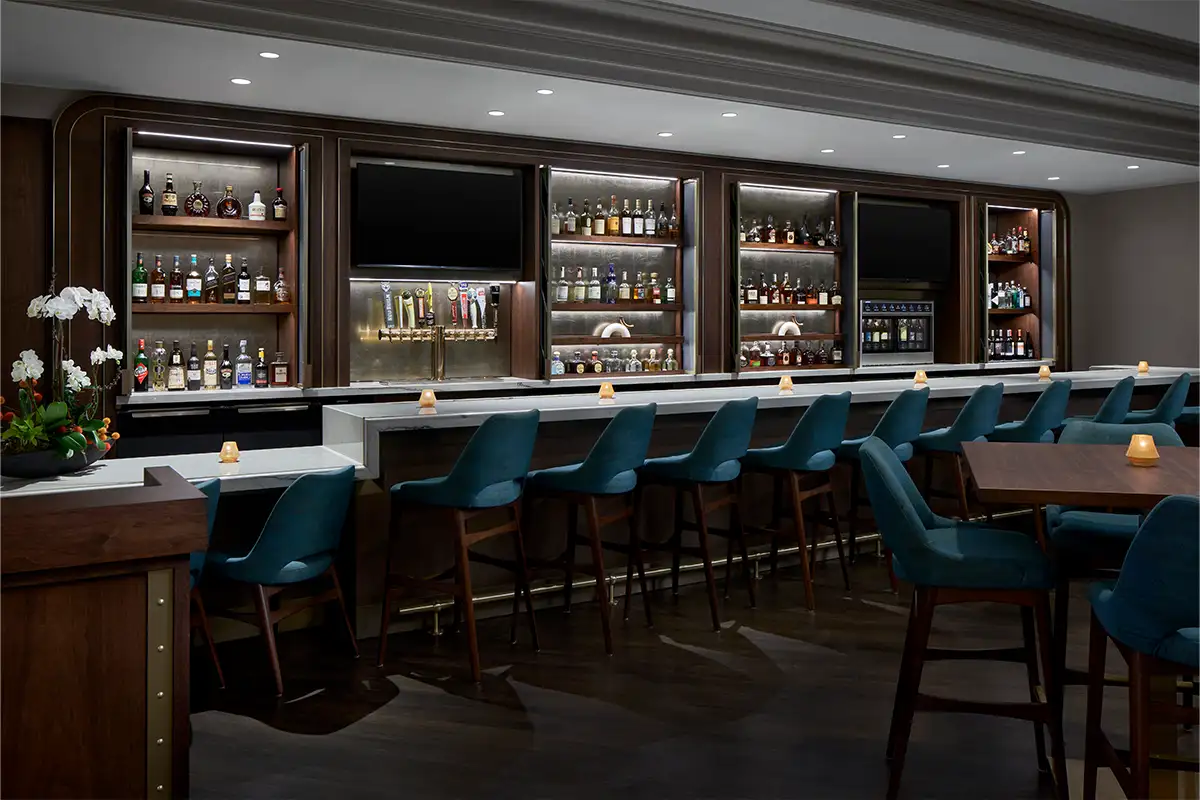 Bar at Sante inside the Ritz Carlton in Pentagon City