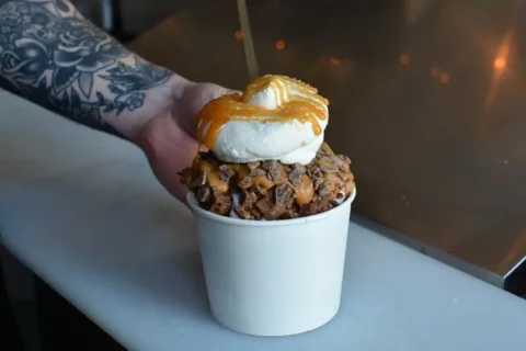 Scoop N Scootery sundae