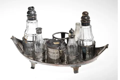creut set at Tudor House "Founding Fortunes” exhibit