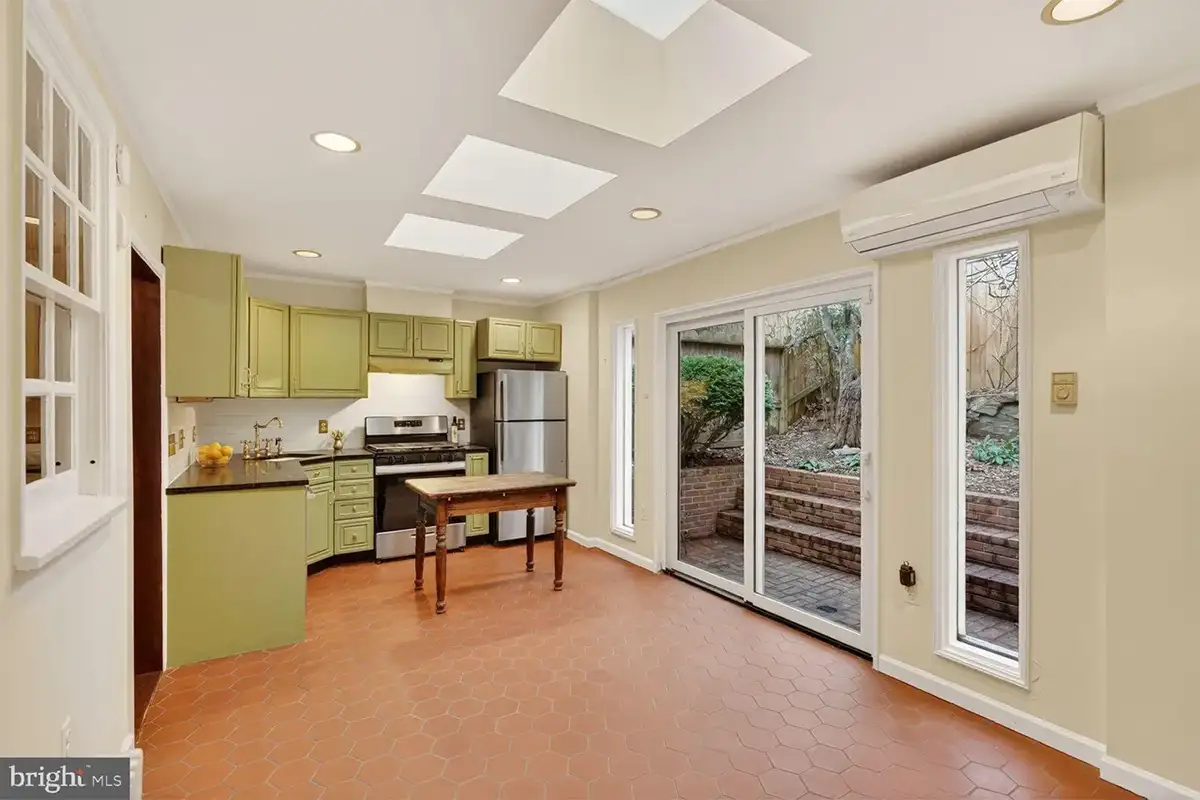 Kitchen and sitting area of 1222 28th St NW