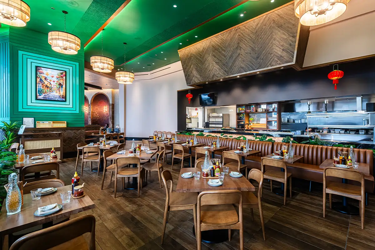 interior of Chao Ban at Tysons Galleria