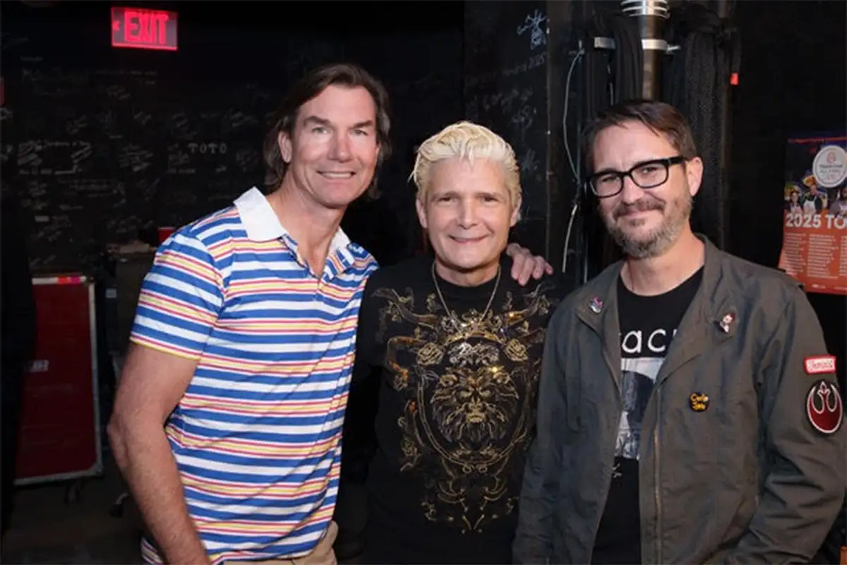 Actors Jerry O’Connell, Corey Feldman and Wil Wheaton