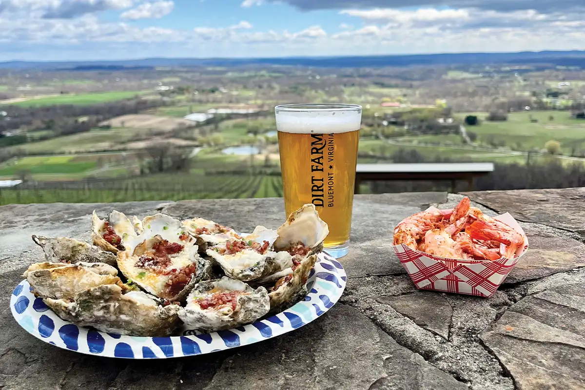 Oyster fest at Dirt Farm Brewing
