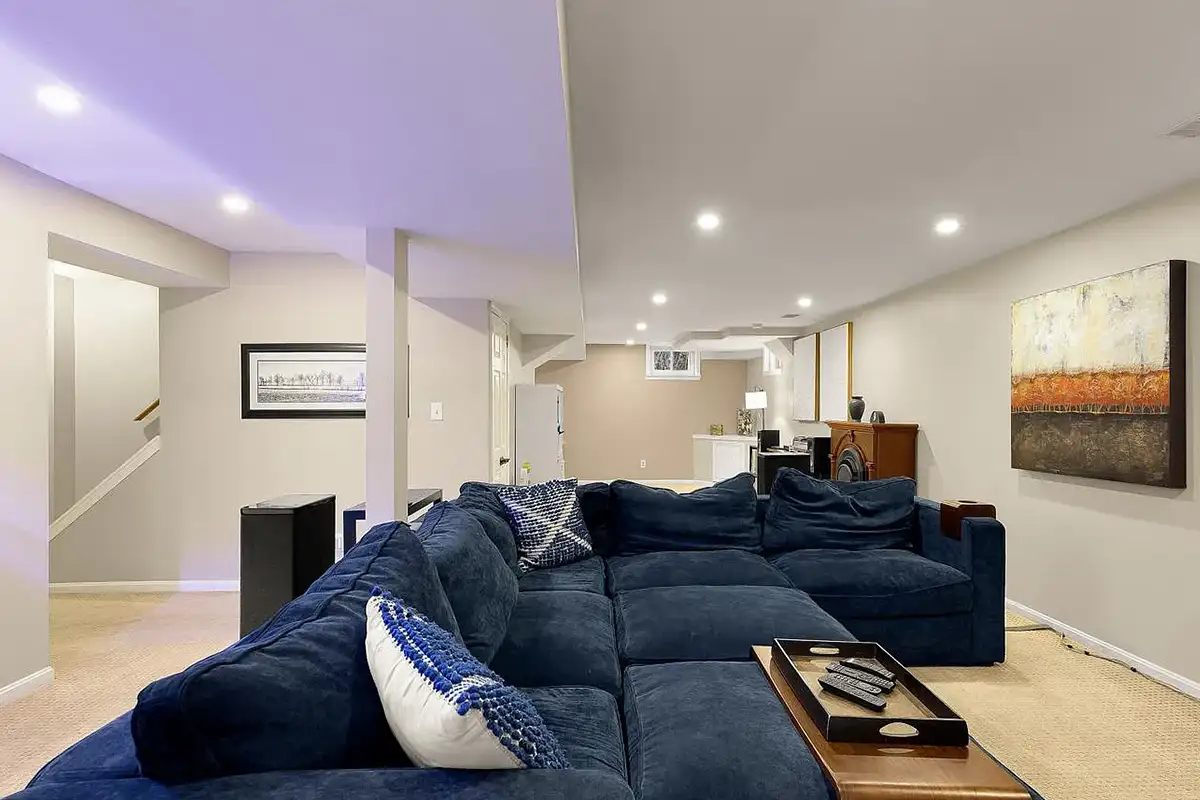 Basement at Stockbridge Ln.