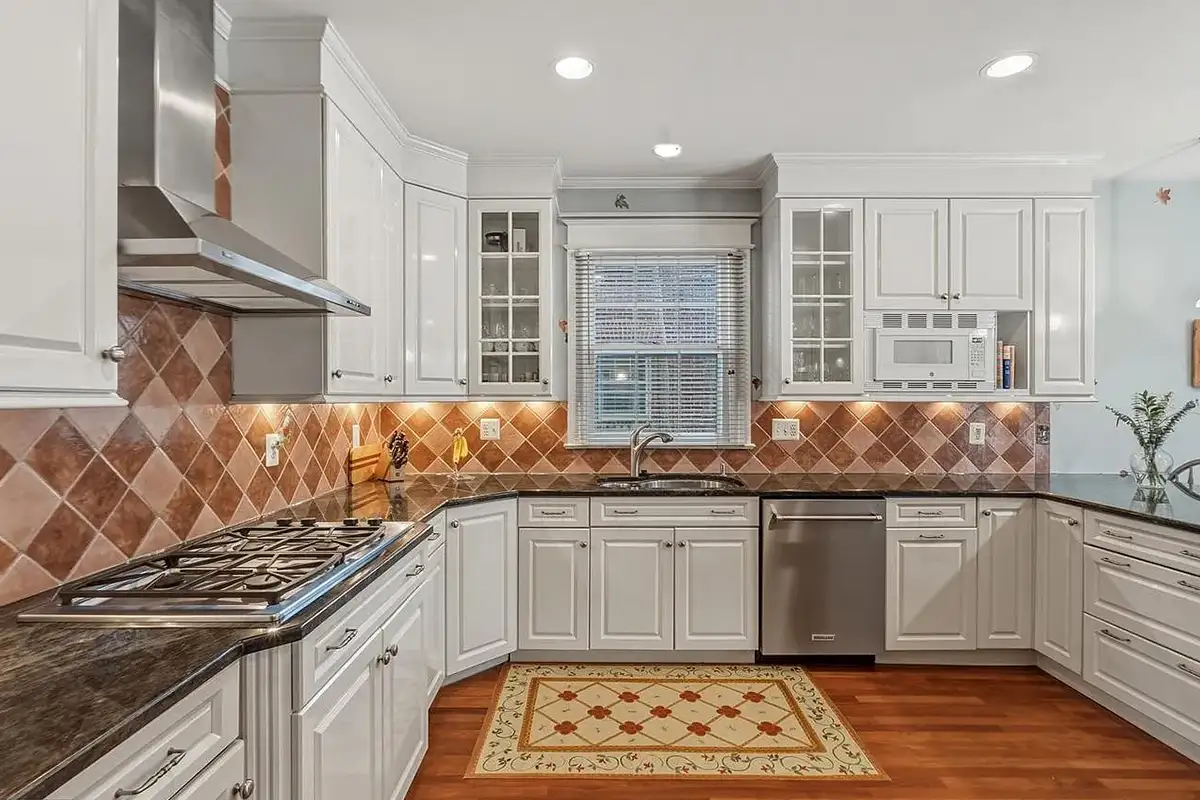 Kitchen at Vernon Terrace home