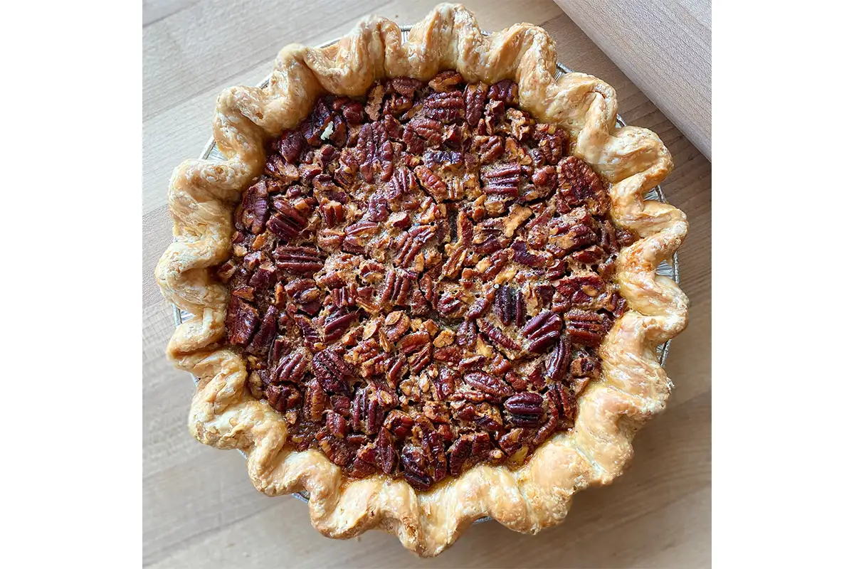 a pecan pie from Livin' the Pie Life