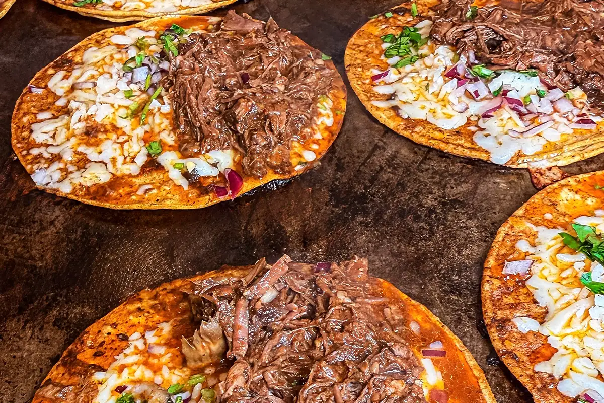 plate of Mexican food from Eat More Taco
