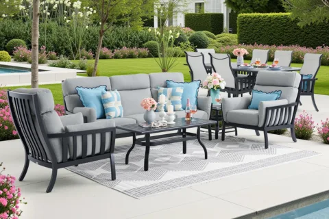 patio furniture set from fortunoff backyard store
