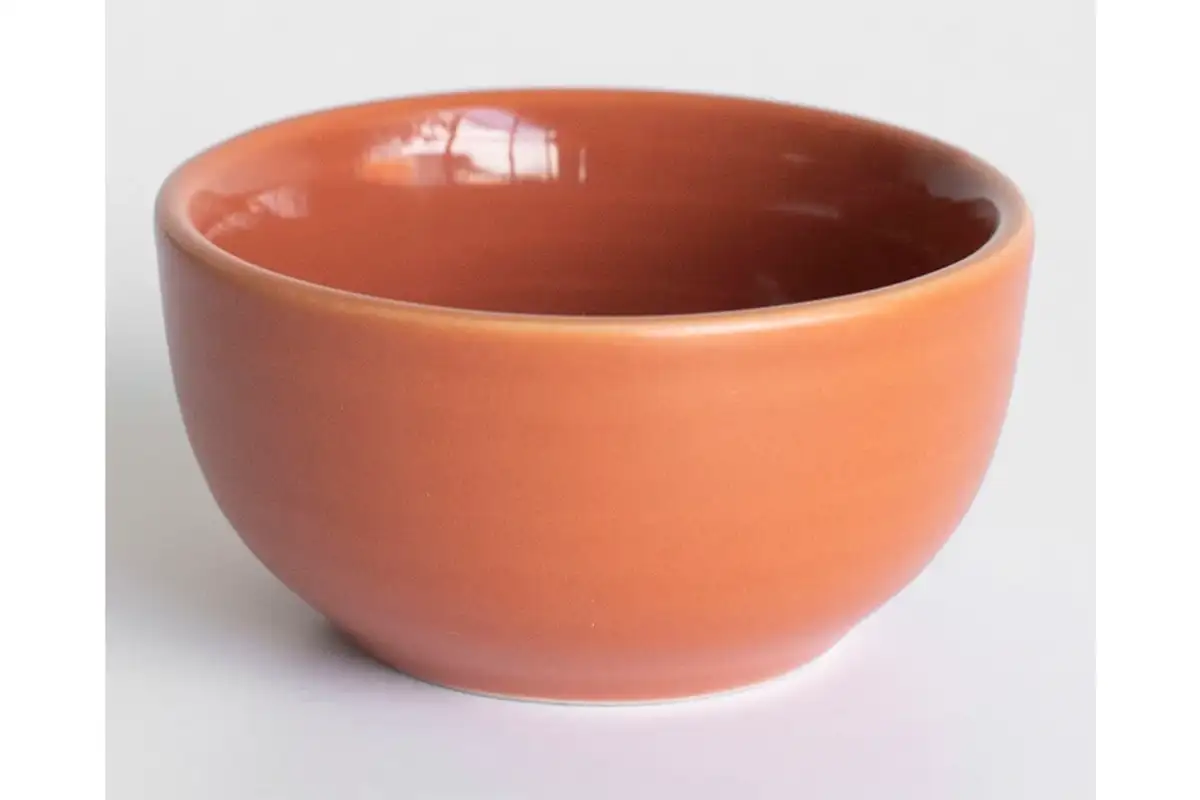 Small orange bowl