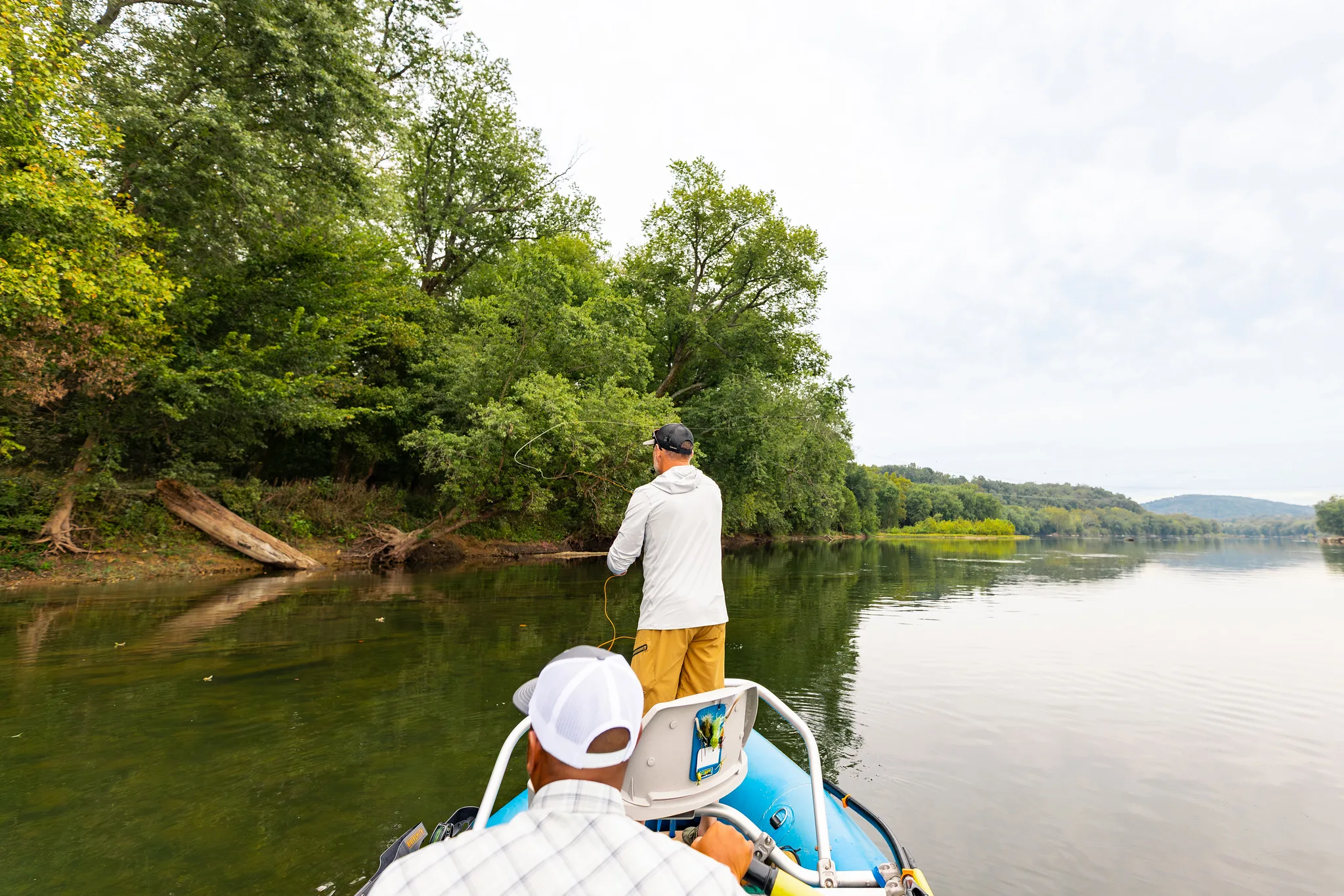 Fly fishing on the Potomac