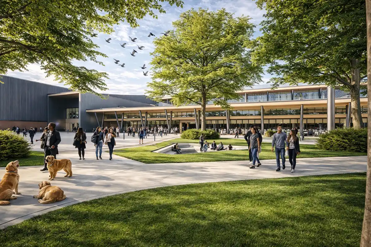 concept renderings for The Colosseum Sports Resort