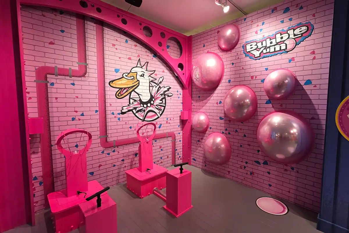 bubble yum station