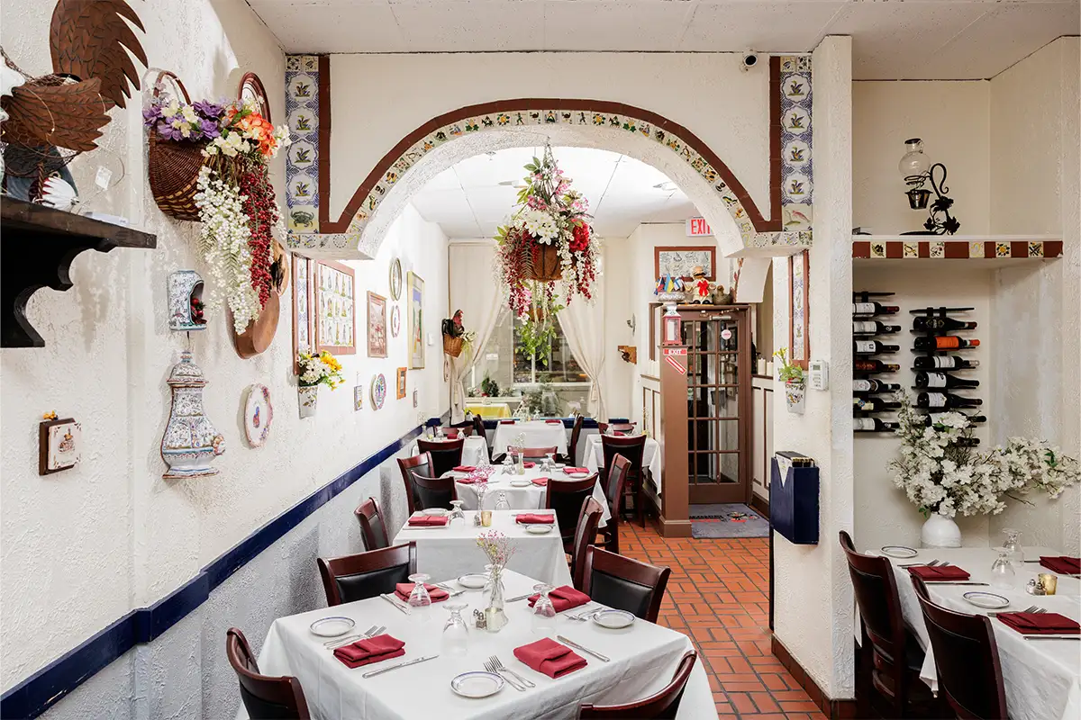 Interior of Cafe Tatti