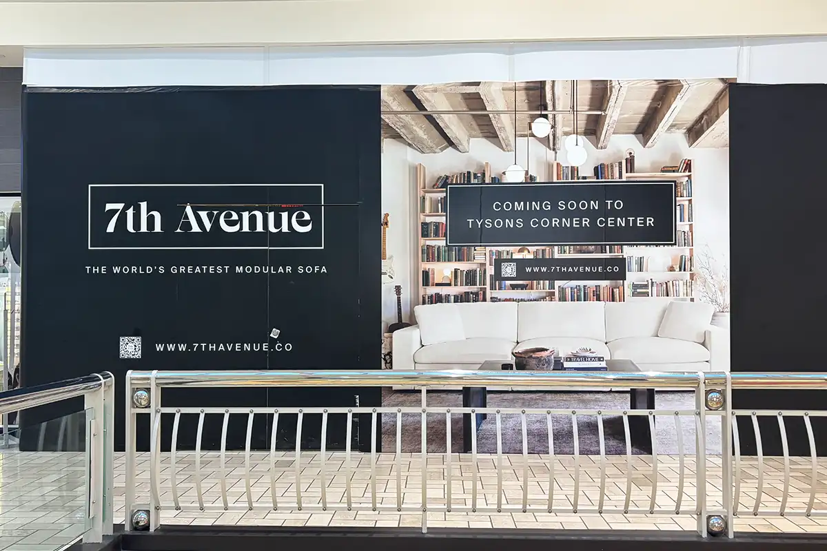 7th Avenue storefront at Tysons Corner Center