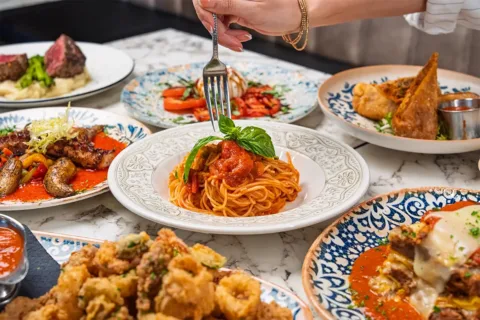 pasta dishes at Capellini's Classic Italian