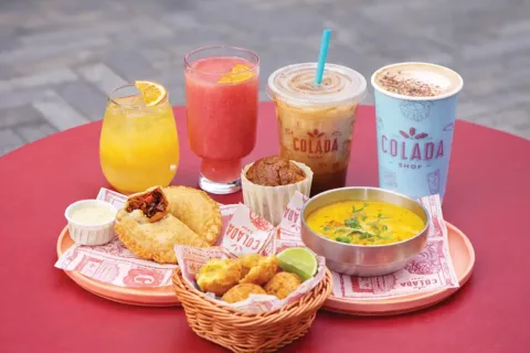Coffee and cocktails from Colada Shop