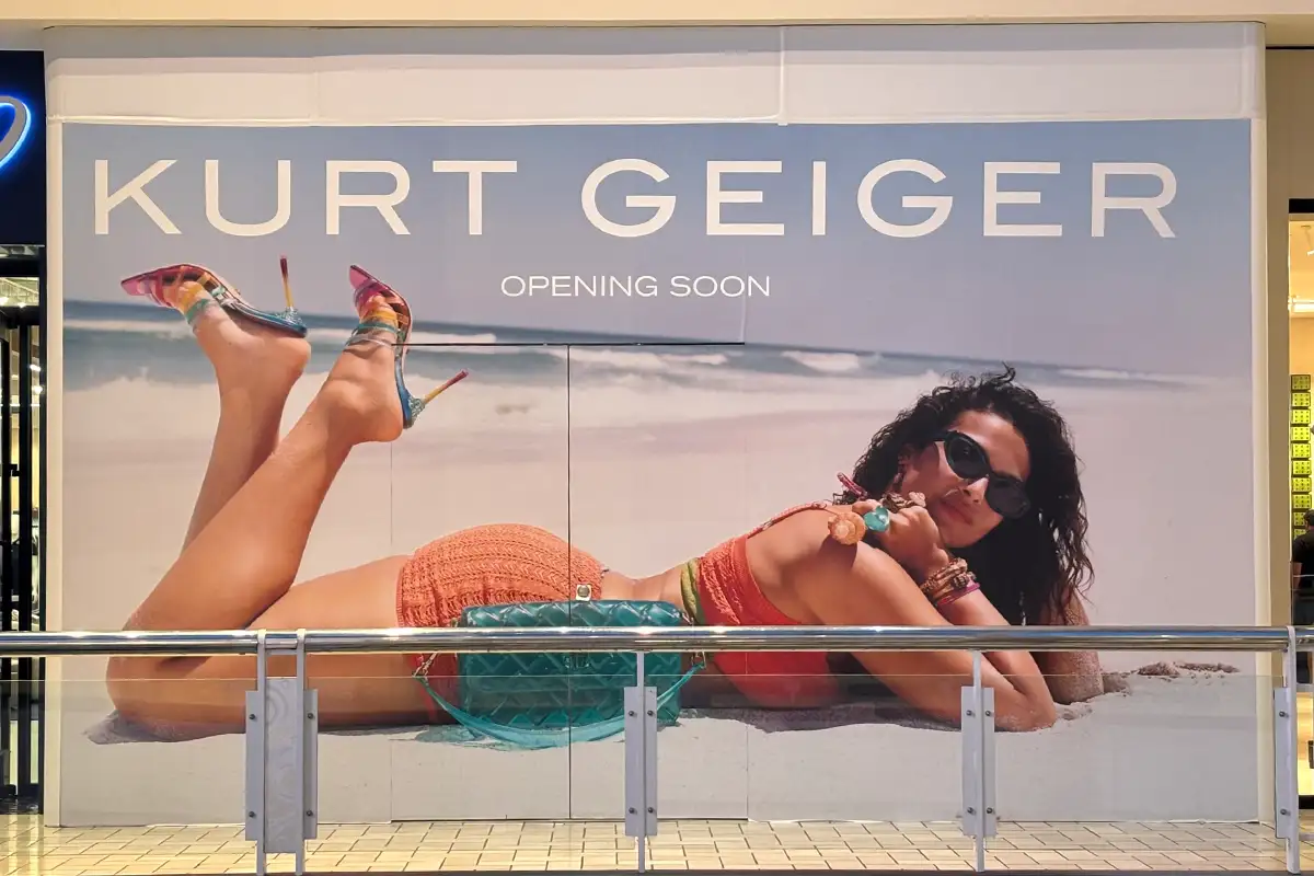Kurt Geiger storefront at Tysons Corner Center