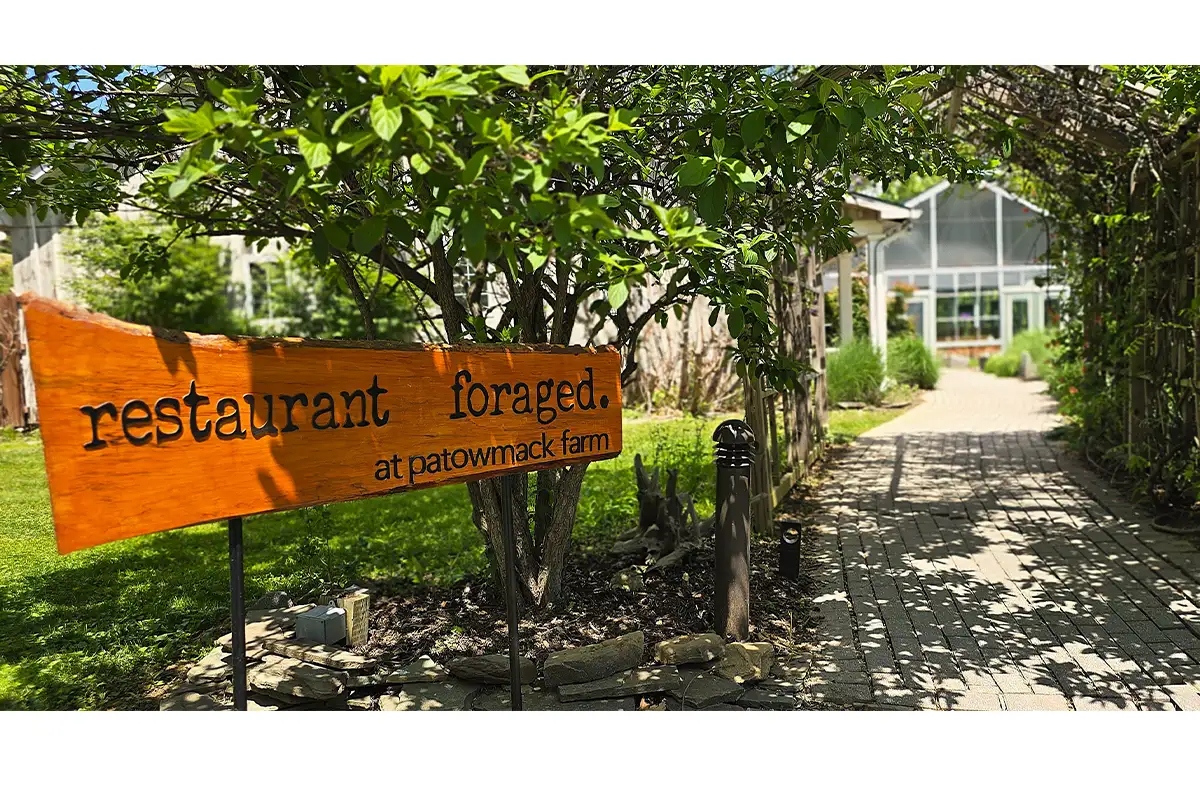 Restaurant Foraged at Patowmack Farm