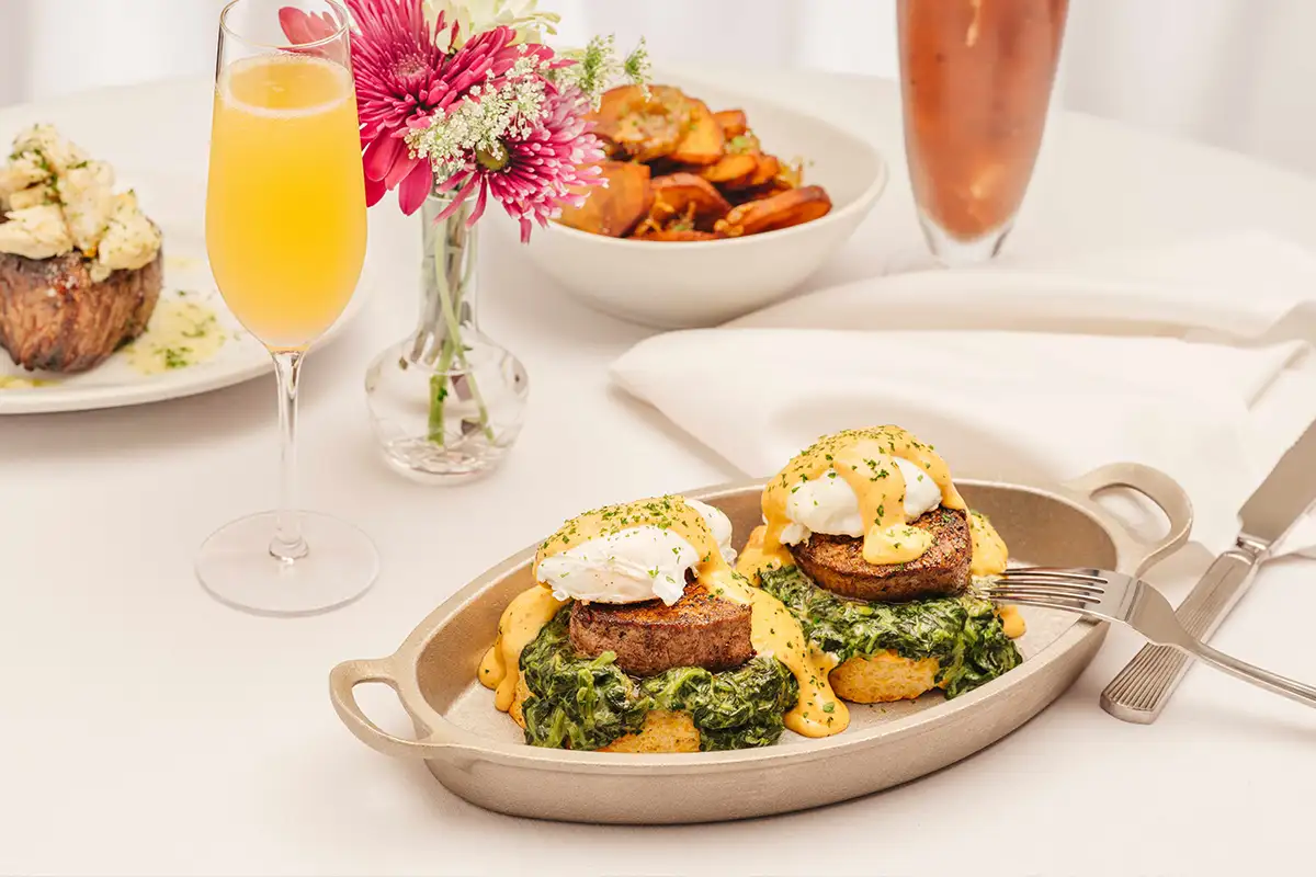 brunch at Ruth's Chris