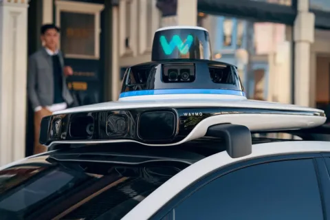 Waymo self-driving car