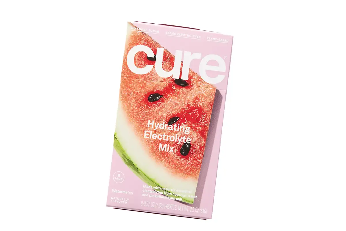 Cure electrolyte packets
