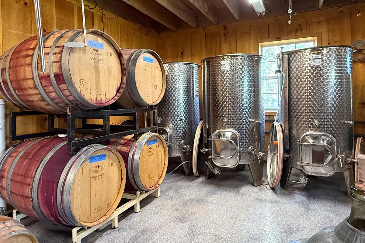 Winemaking equipment