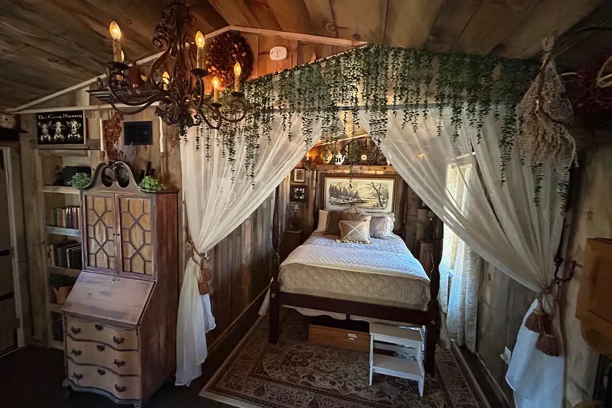 Interior of Cozy Nanny cottage