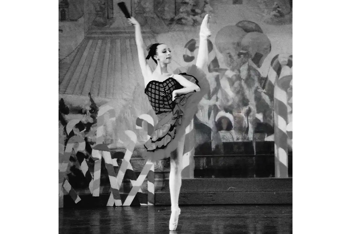 Maggie Austin performing in the Nutcracker