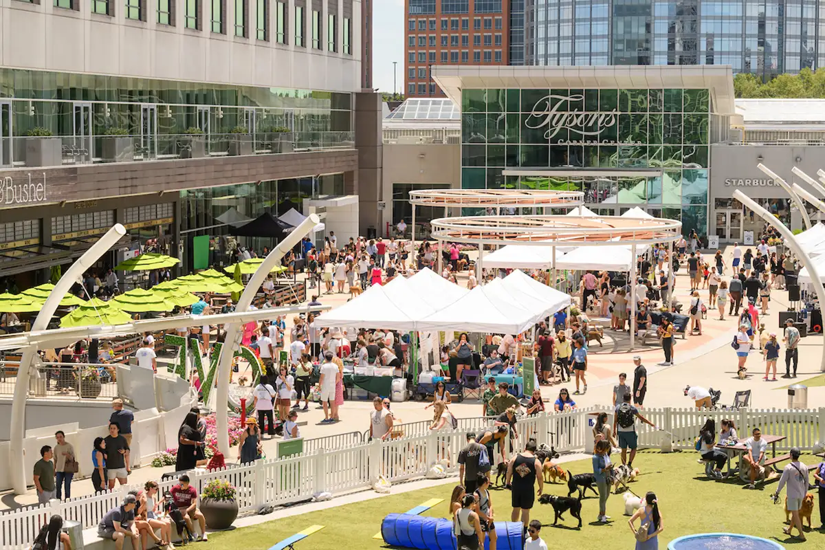 Paws on Penfed Plaza at Tysons Corner Center