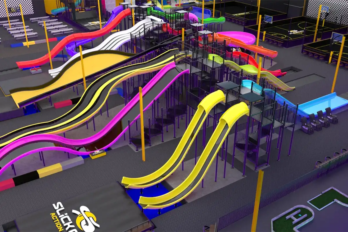 Slick City Action Park at Potomac Mills