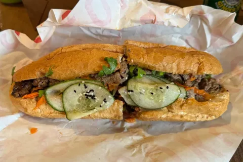 Bulgogi sandwich