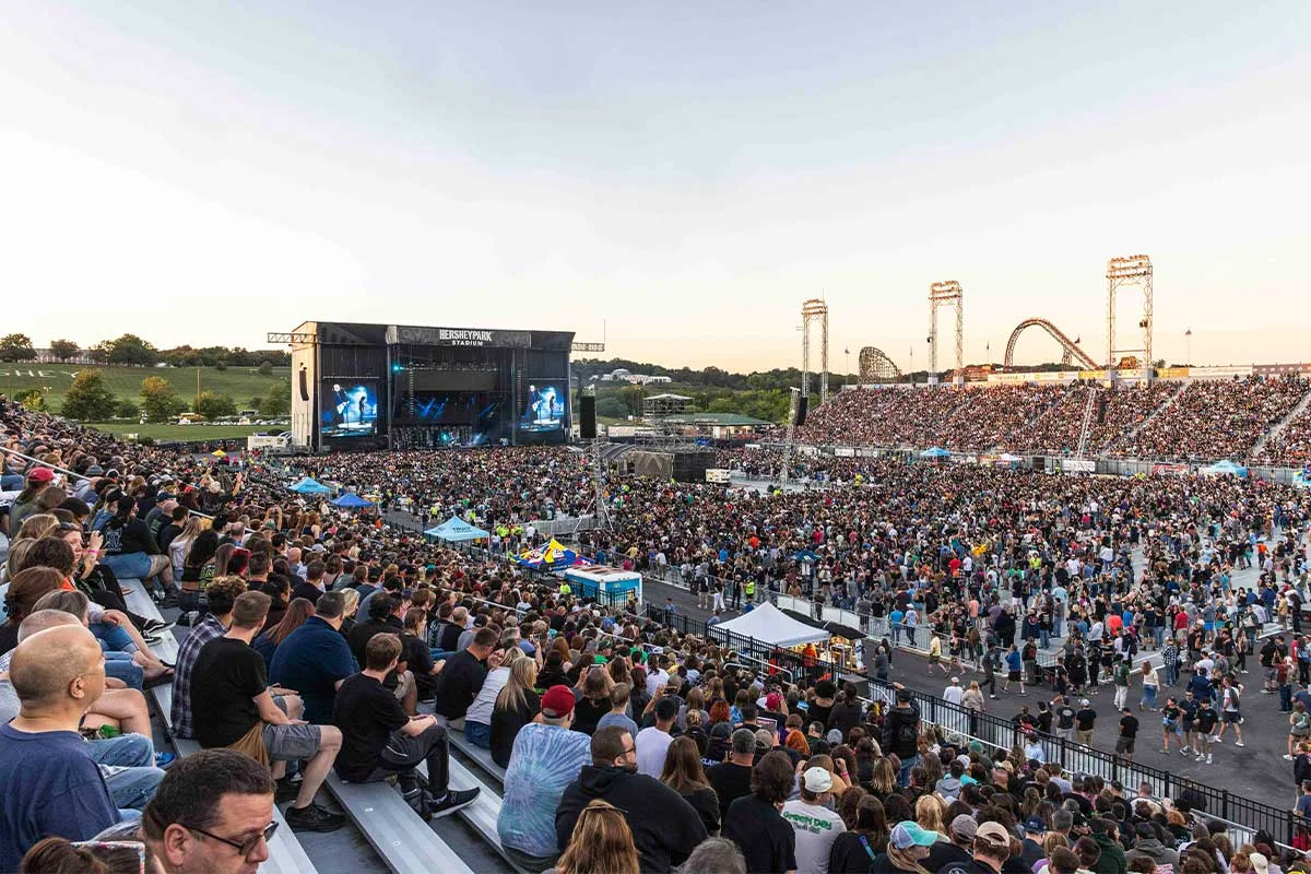 concert at hersheypark stadium