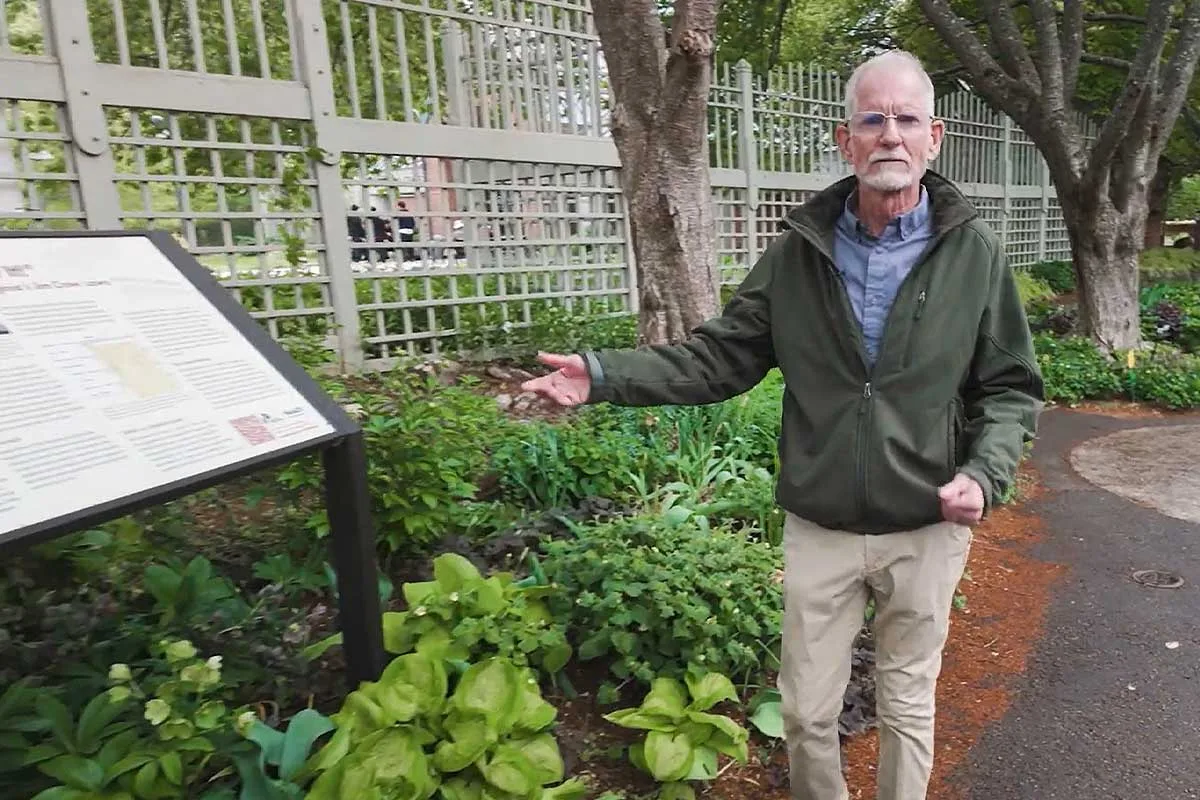 Paul McCray, a NOVA Parks historian, in the documentary