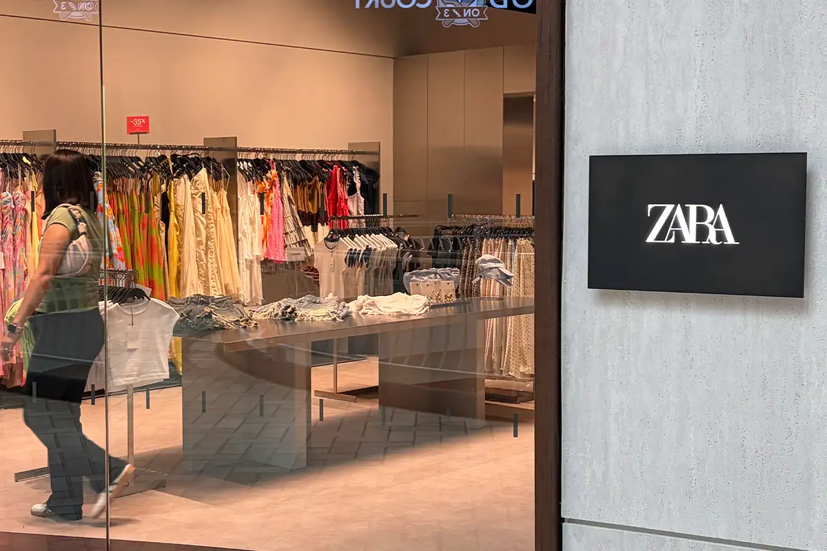 The Zara store at Tysons Corner