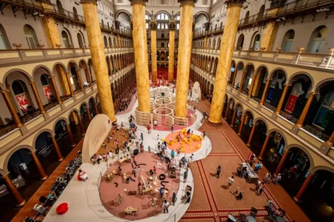 Playground at National Building Museum