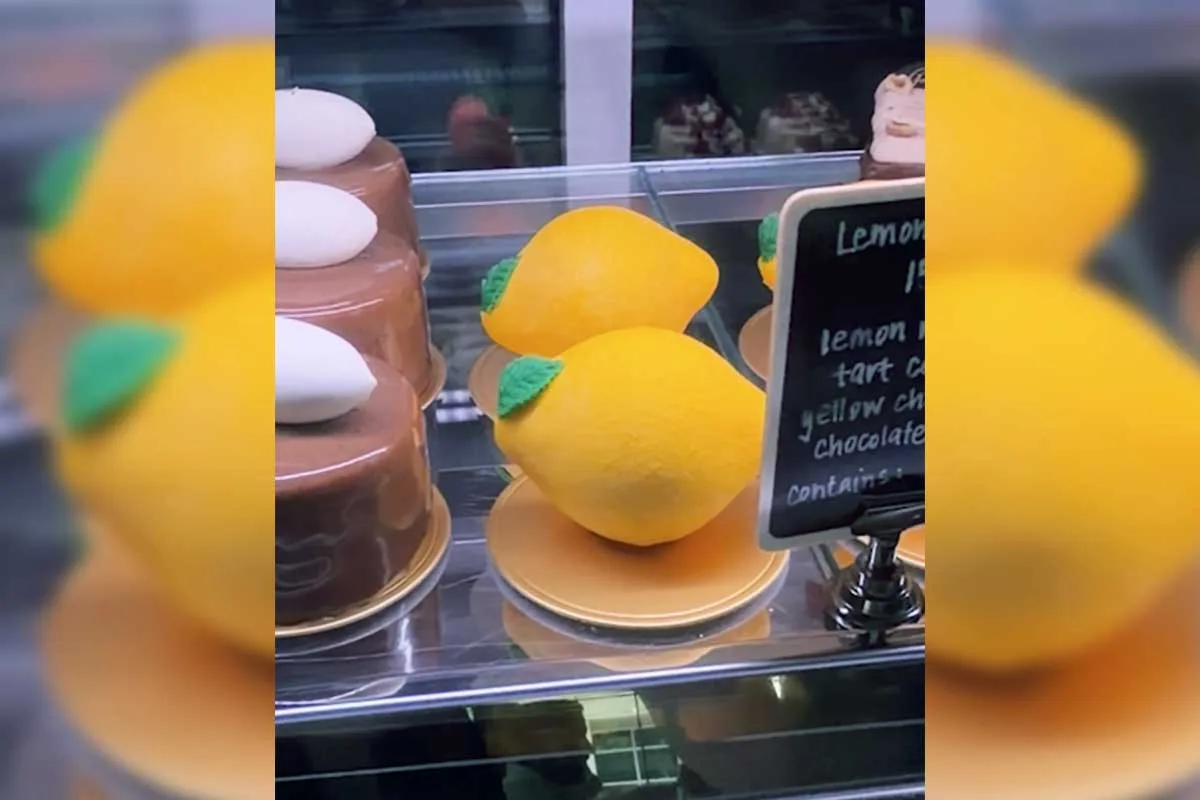 lemon-shaped pastries at Godfrey's