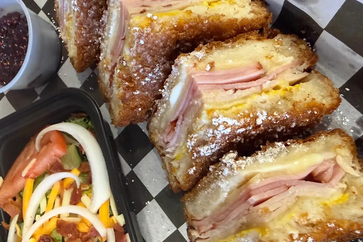 a sandwich at Purcellville EATS